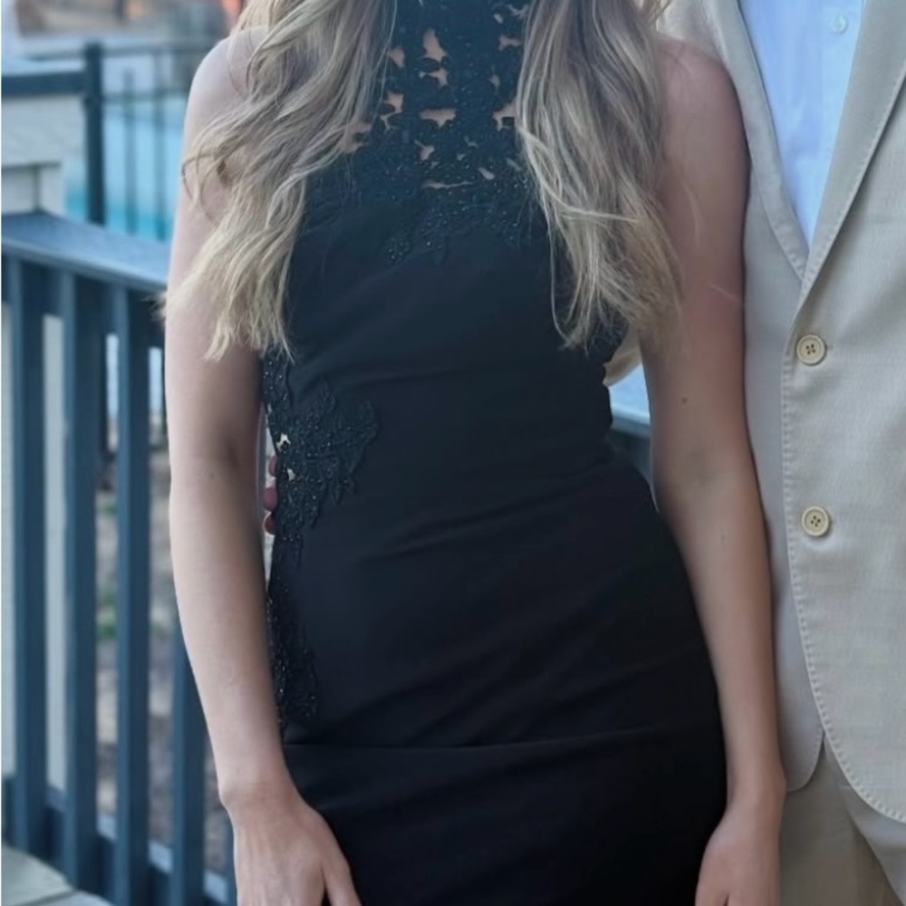 Sherri hill black dress